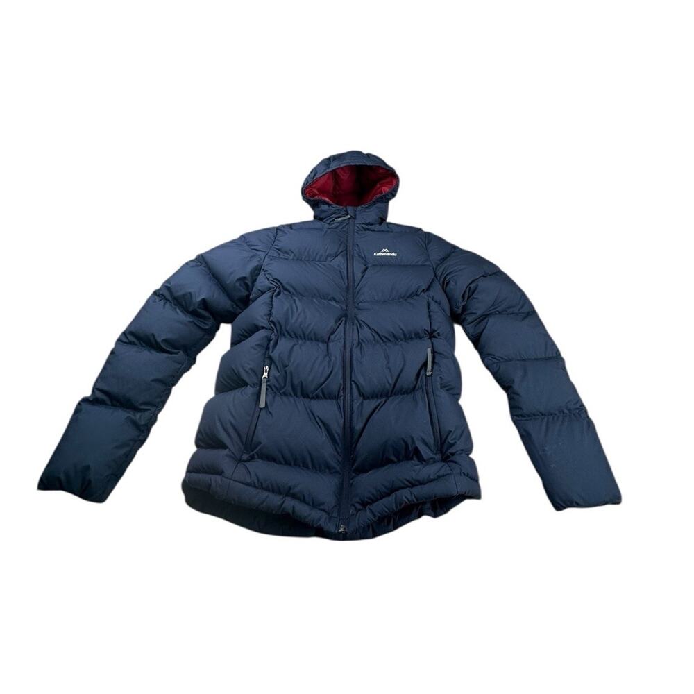 Kathmandu Jacket Kids 14 YEARS 600 Fill Power Puffer Coat Blue READ